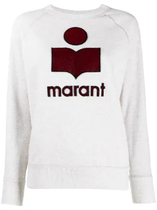 Isabel marant milly logo sweatshirt Clearance