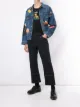 Image 2 of Doublet sushi-print denim jacket