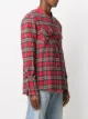 Greg Lauren plaid print shirt