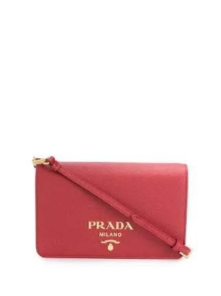 red prada crossbody bag