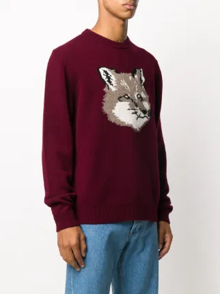 Fox logo embroidered jumper展示图