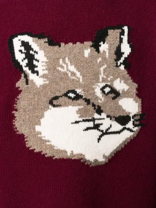 Fox logo embroidered jumper展示图