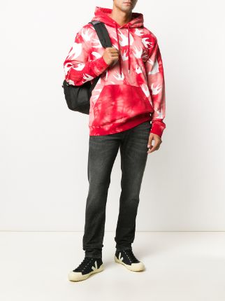 swallow print hoodie展示图