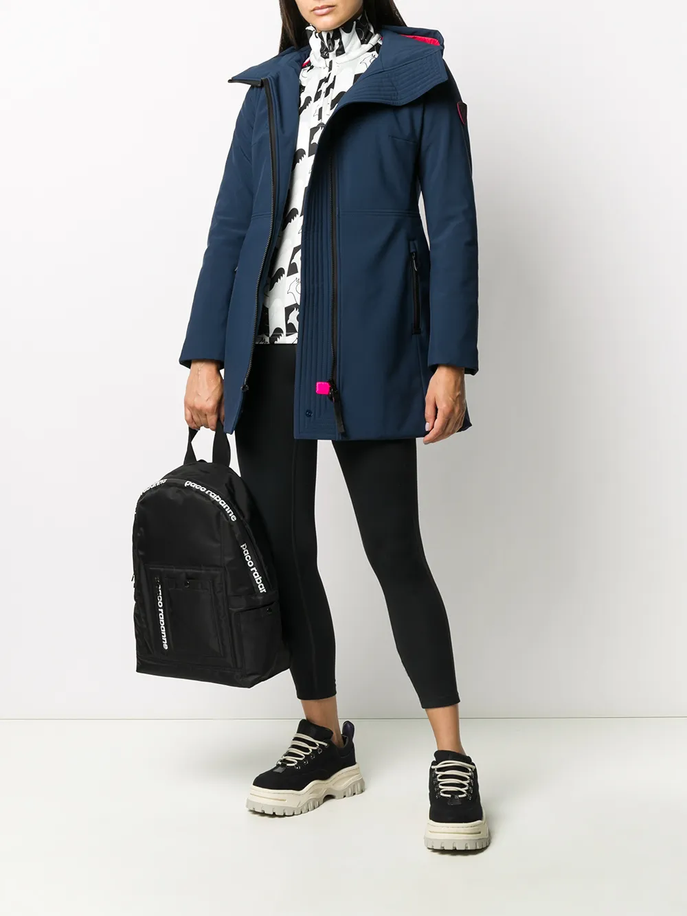 Rossignol Parka met capuchon - Blauw
