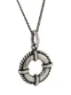 Saint Laurent charm detail pendant necklace