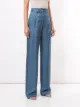 LAPOINTE silky twill belted trousers