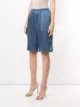 LAPOINTE crinkle satin shorts