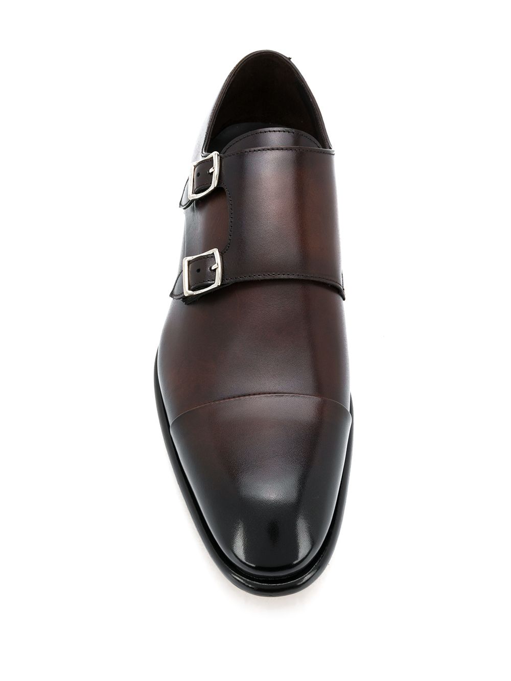 фото Doucal's monk strap leather shoes