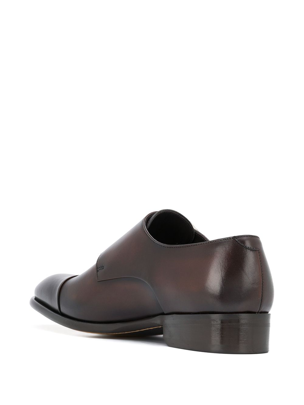 фото Doucal's monk strap leather shoes