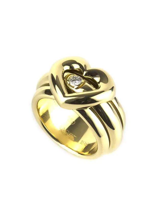 piaget heart ring