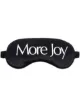 Image 1 of More Joy logo print sleeping eye mask