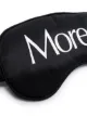 Image 2 of More Joy logo print sleeping eye mask