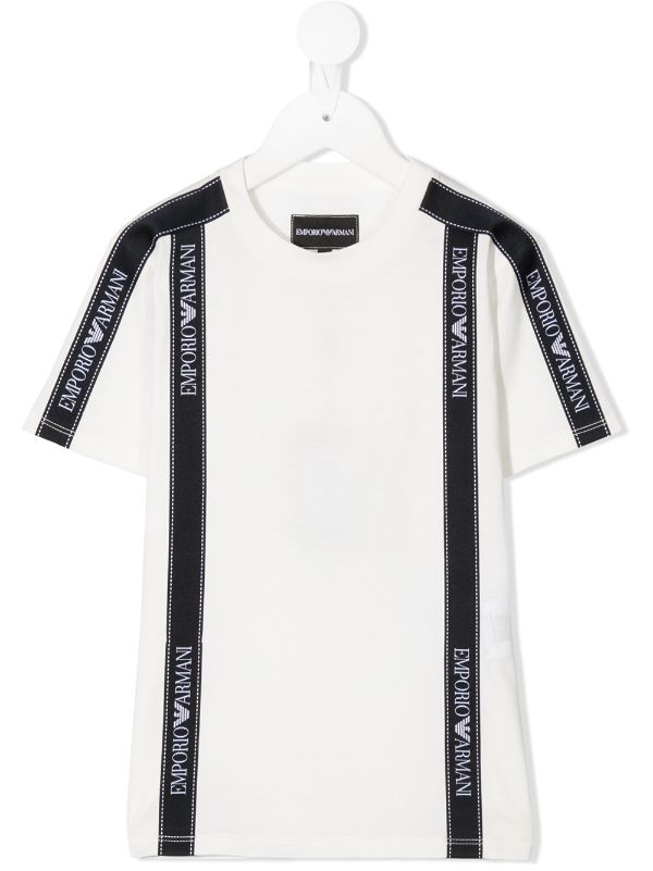 armani tape t shirt