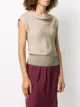 Theory silk boat neck blouse
