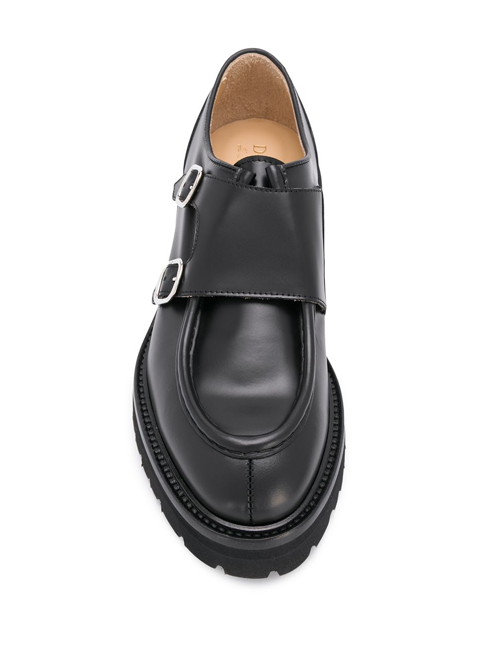 фото Doucal's front buckle loafers