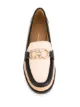 Salvatore Ferragamo Gancini three-tone loafers