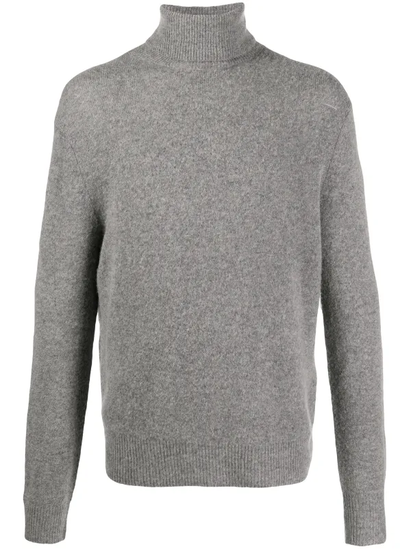 fine knit roll neck