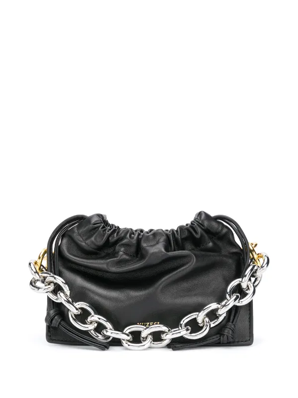 black chain strap