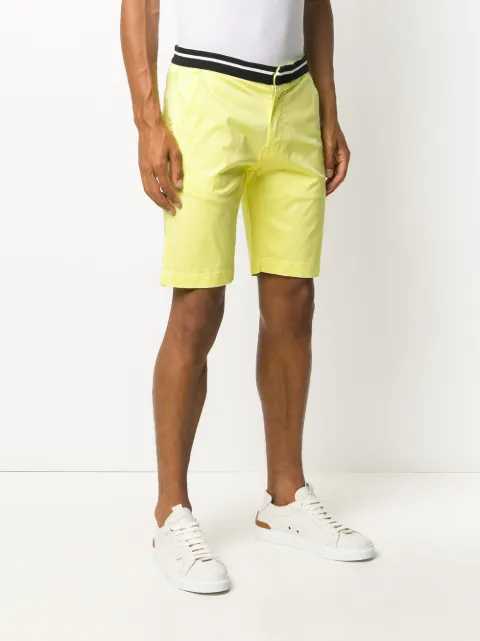 mens elasticated chino shorts
