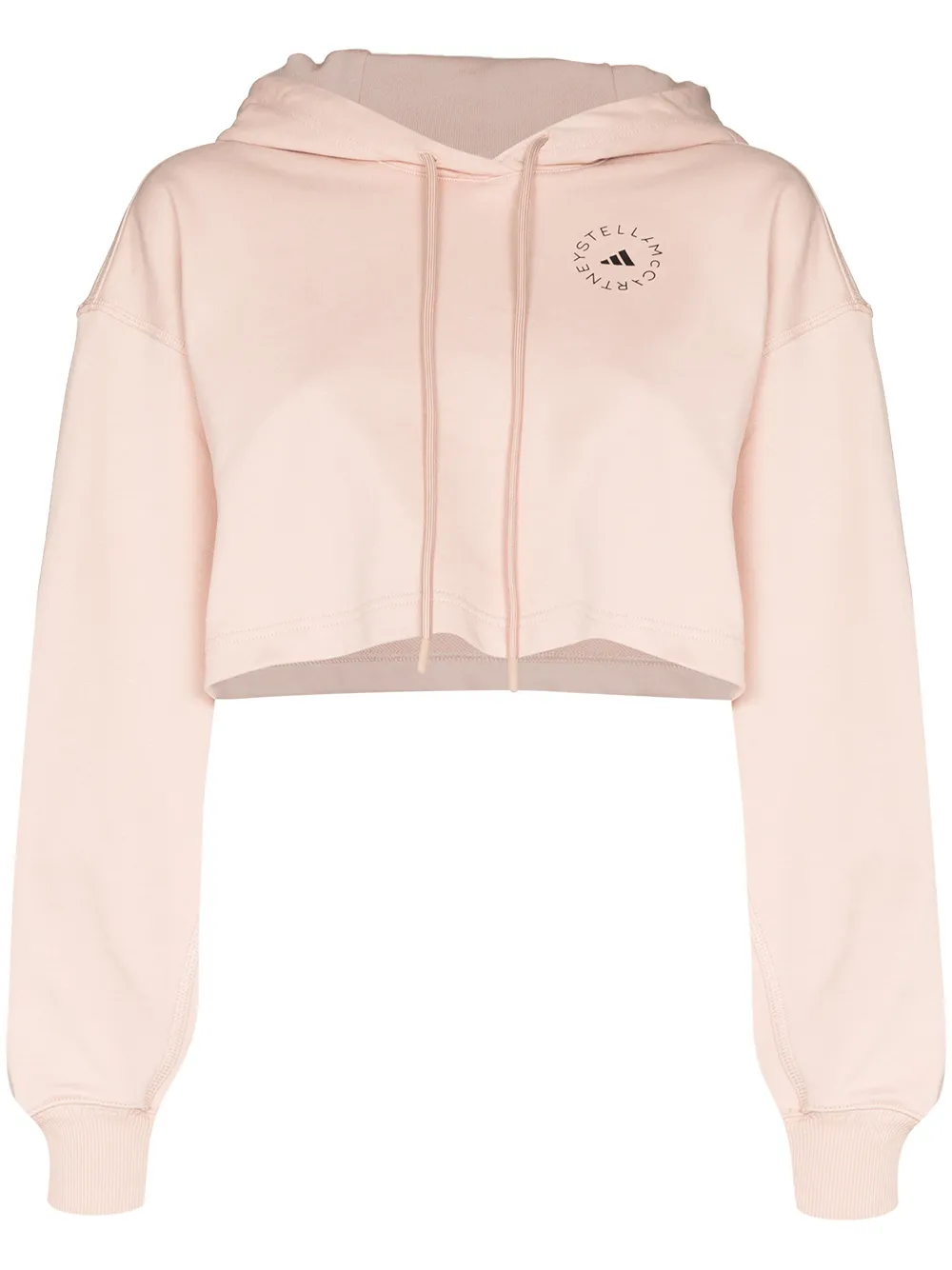 фото Adidas by stella mccartney futureplayground cropped hoodie