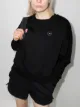 Image 2 of adidas by Stella McCartney logo print crew neck sweatshirt