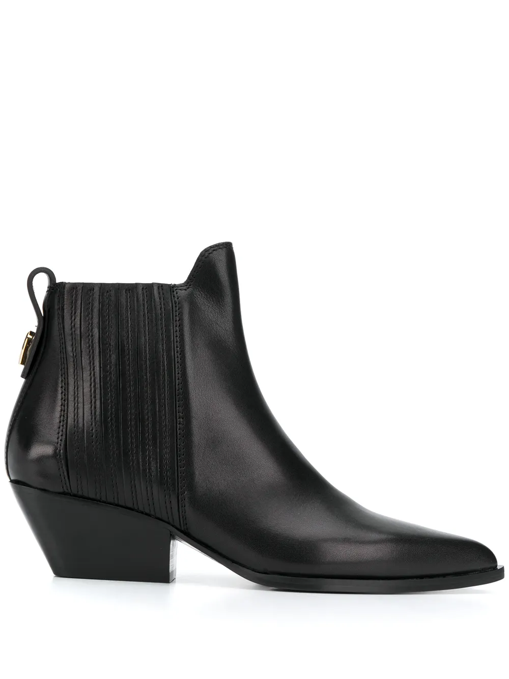 ladies leather ankle boot