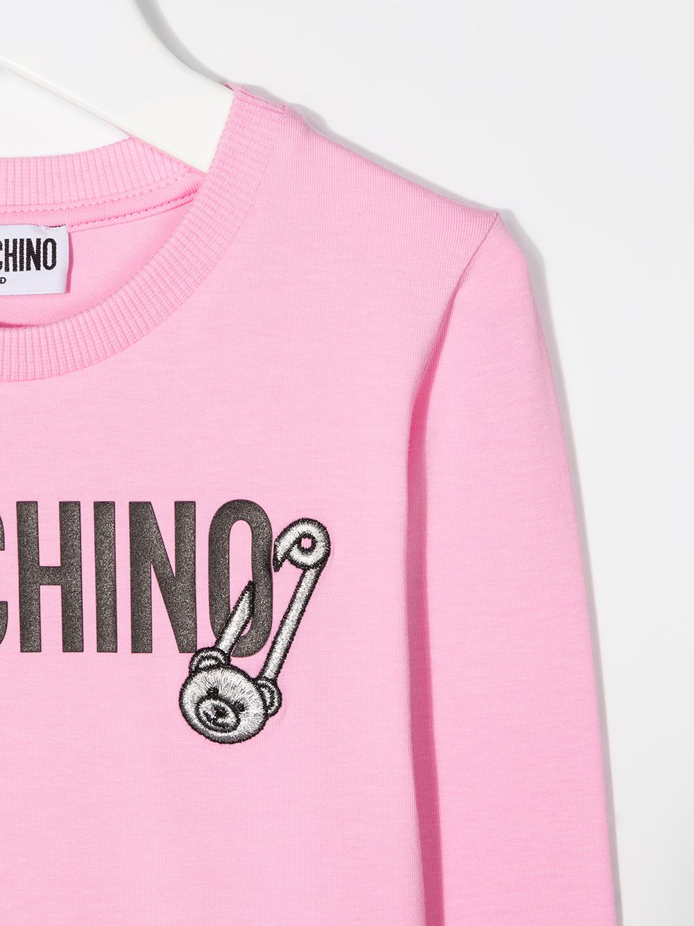 фото Moschino kids толстовка с логотипом