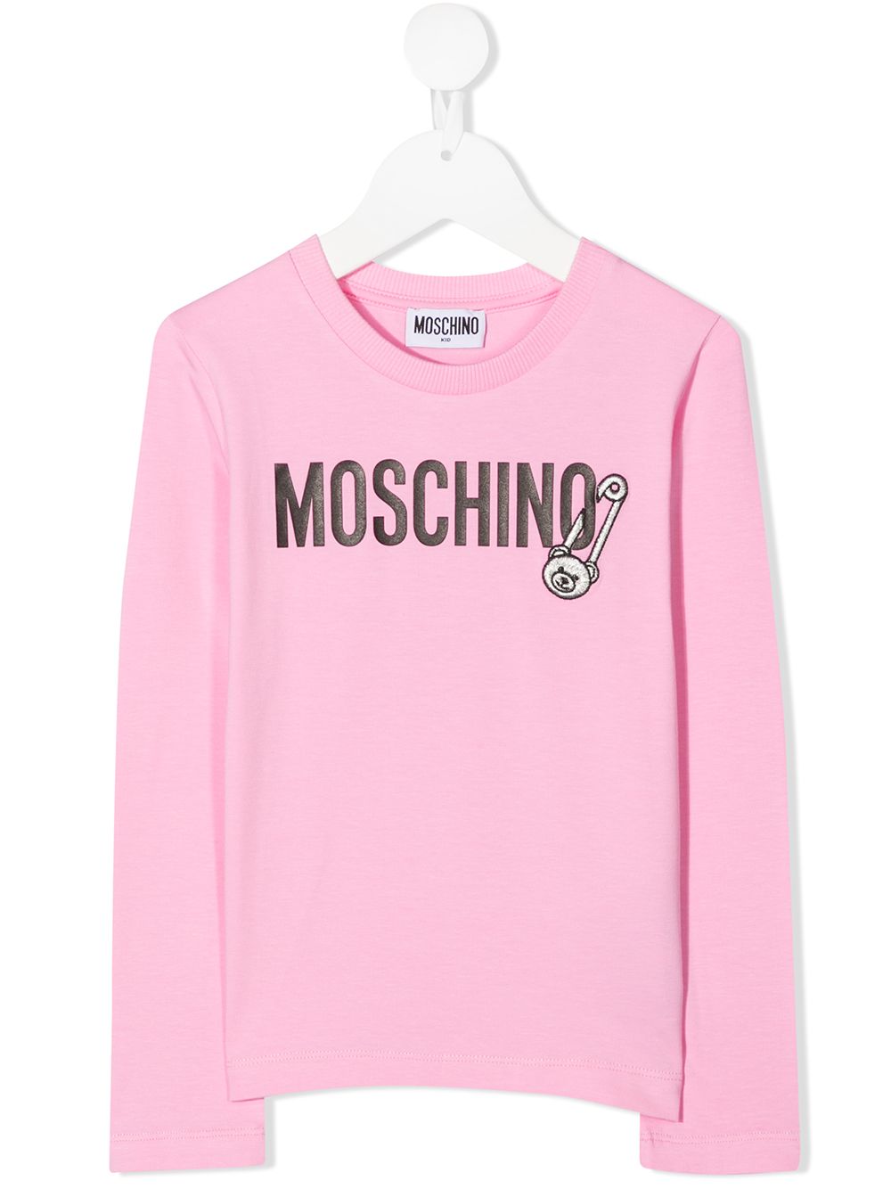 фото Moschino kids толстовка с логотипом