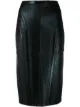 Image 1 of Mugler embossed pencil skirt