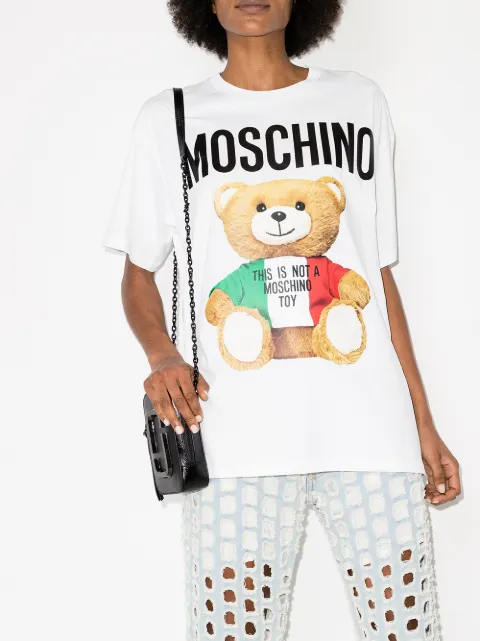 Moschino Italian Teddy Bear print 