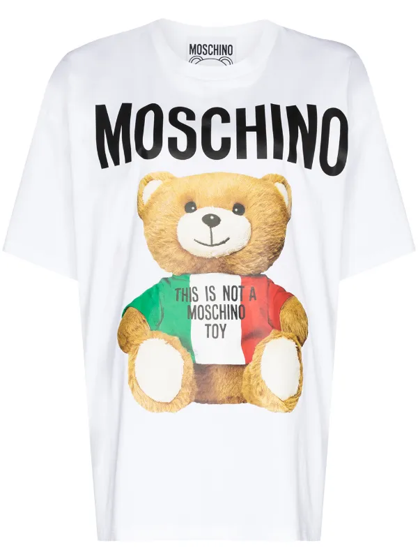 Moschino Italian Teddy Bear print 