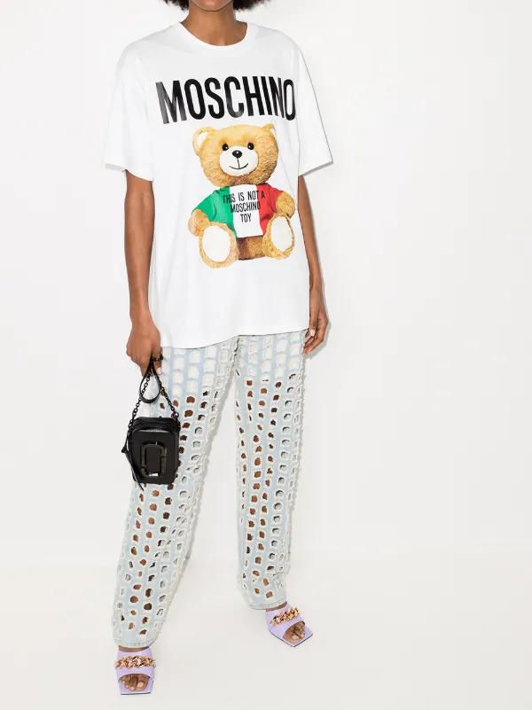 Moschino Italian Teddy Bear print 