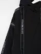 Emporio Armani Kids TEEN logo band hooded jacket