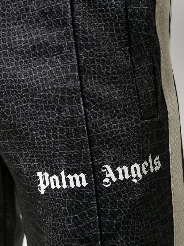 crocodile track pants