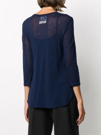 round neck modal top展示图