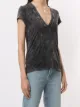 IRO v-neck tie-dye T-shirt