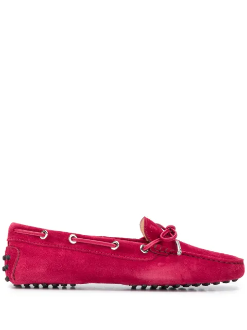 Tod's eyelet detail lace-up loafers