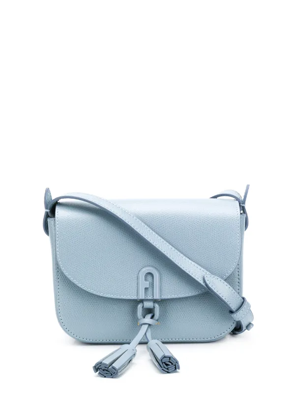 furla blue crossbody bag