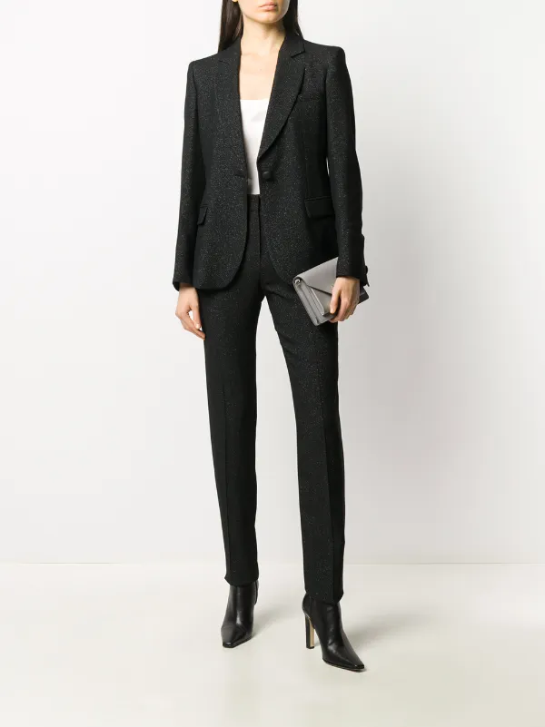 glitter trouser suit