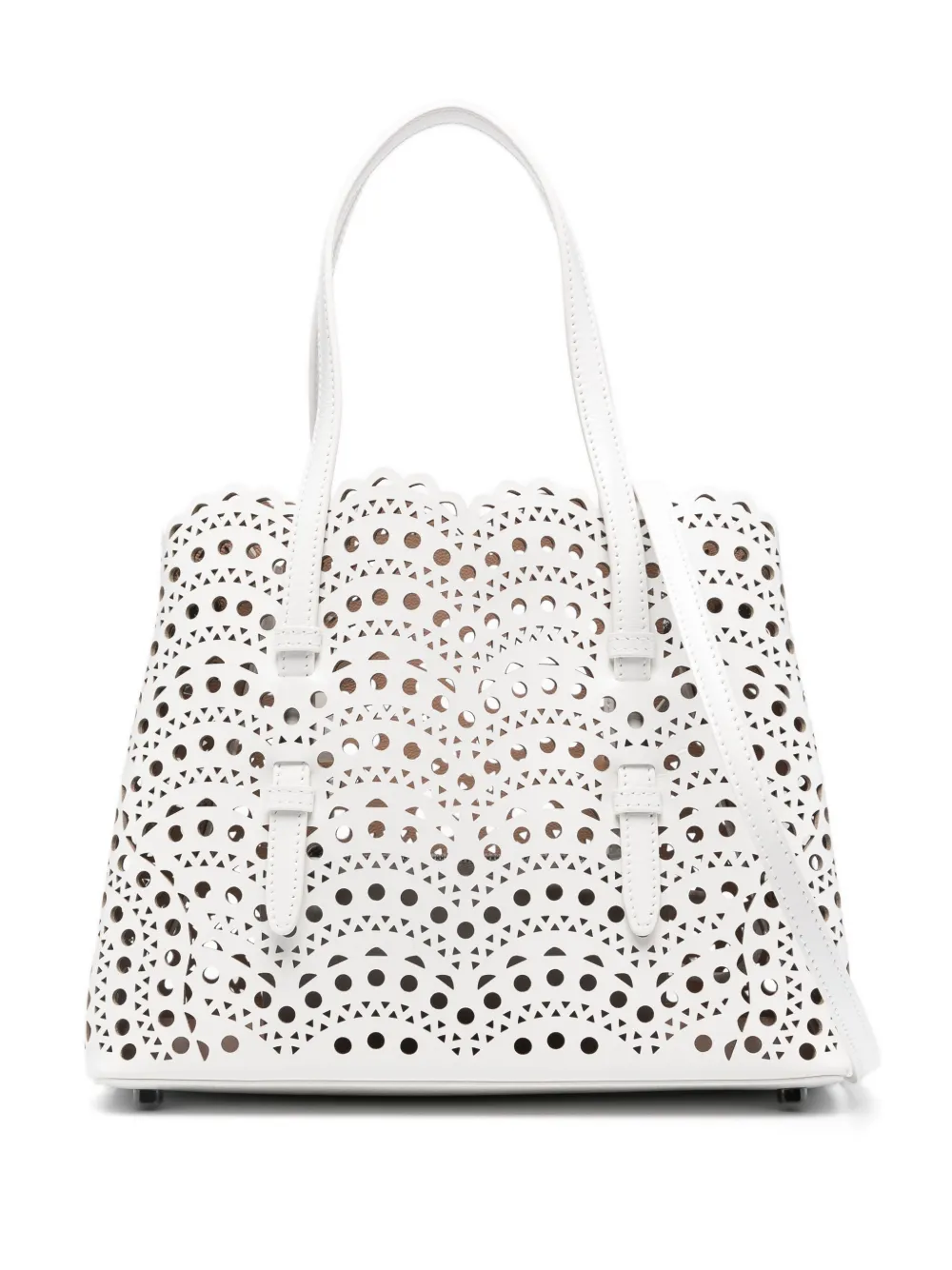 Alaïa Le Mina 25 Tote Bag | White | FARFETCH