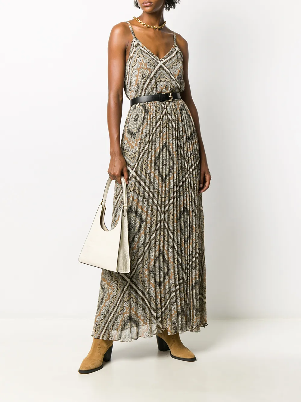 Michael Michael Kors Jurk met geometrische print - Beige