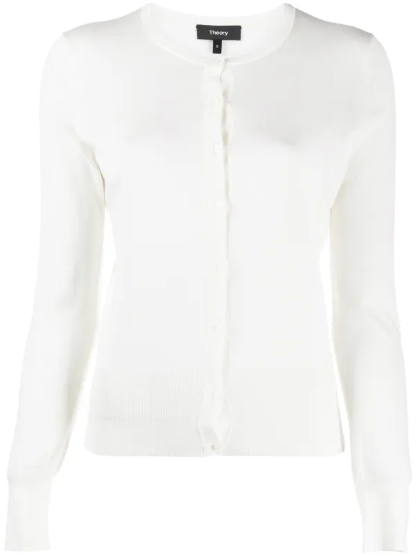 cotton button up cardigan