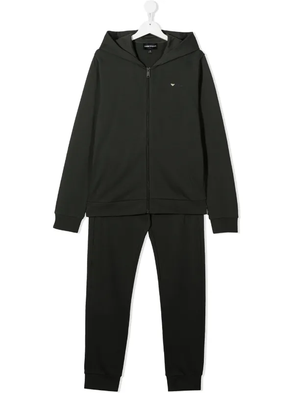 armani all over print tracksuit