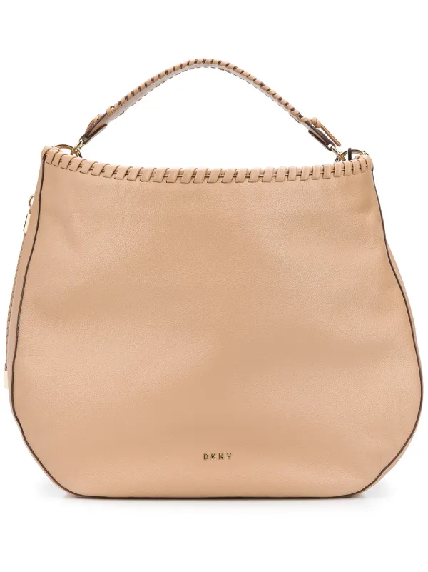 dkny leather tote bag