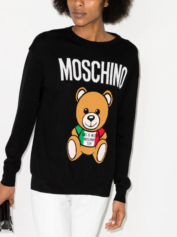 moschino jumper teddy