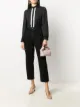 Image 2 of Emporio Armani contrast panel concealed button blouse
