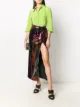 Image 2 of The Attico slit sequinned midi skirt