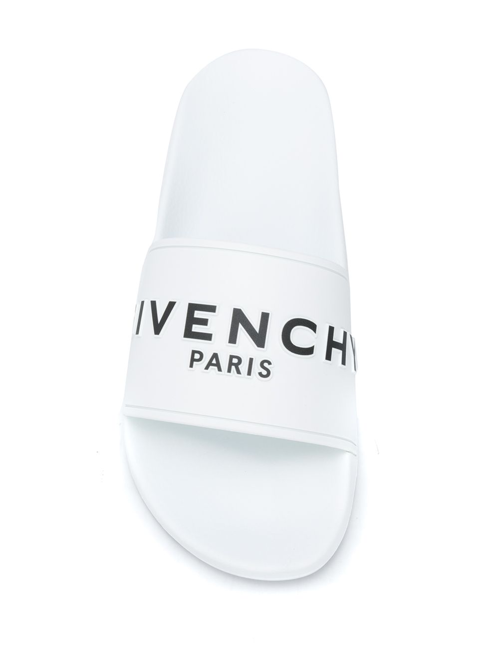 фото Givenchy шлепанцы с тисненым логотипом
