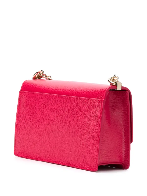 Furla ロゴ チェーン ショルダーバッグ | レッド | FARFETCH JP