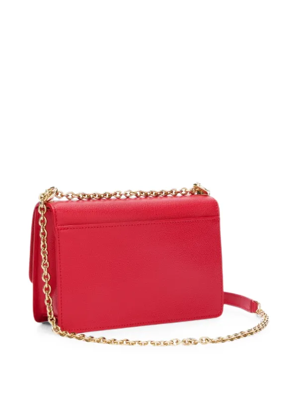 Furla ロゴ チェーン ショルダーバッグ | レッド | FARFETCH JP